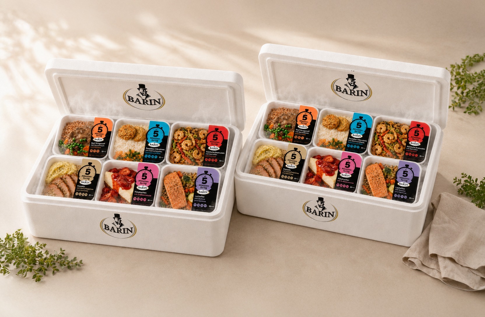 BARIN 12er Bestseller-Box mit zwölf Gerichten