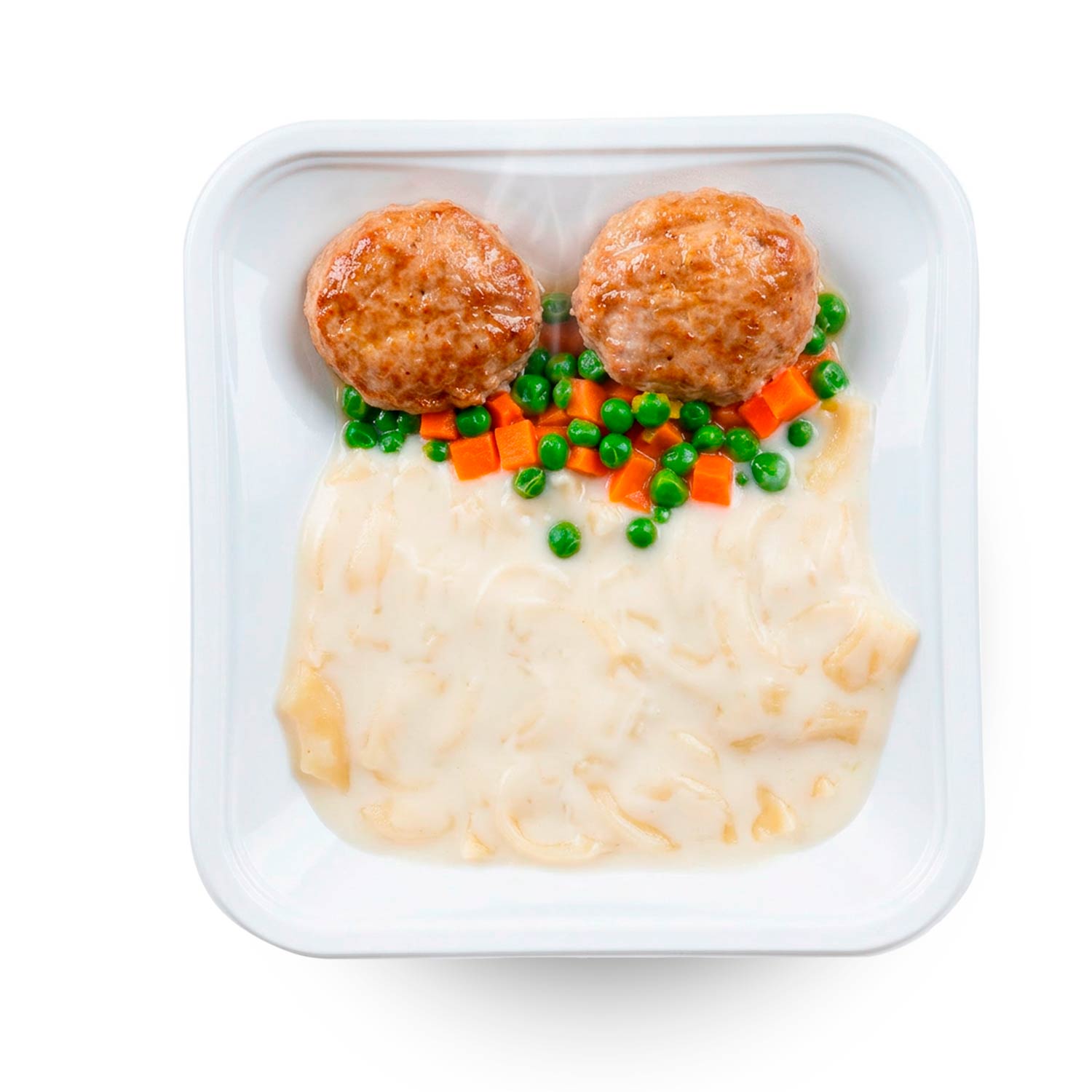 BARIN in 5 Minuten fertig Frikadellen mit Nudeln und Käsesoße, 300 g