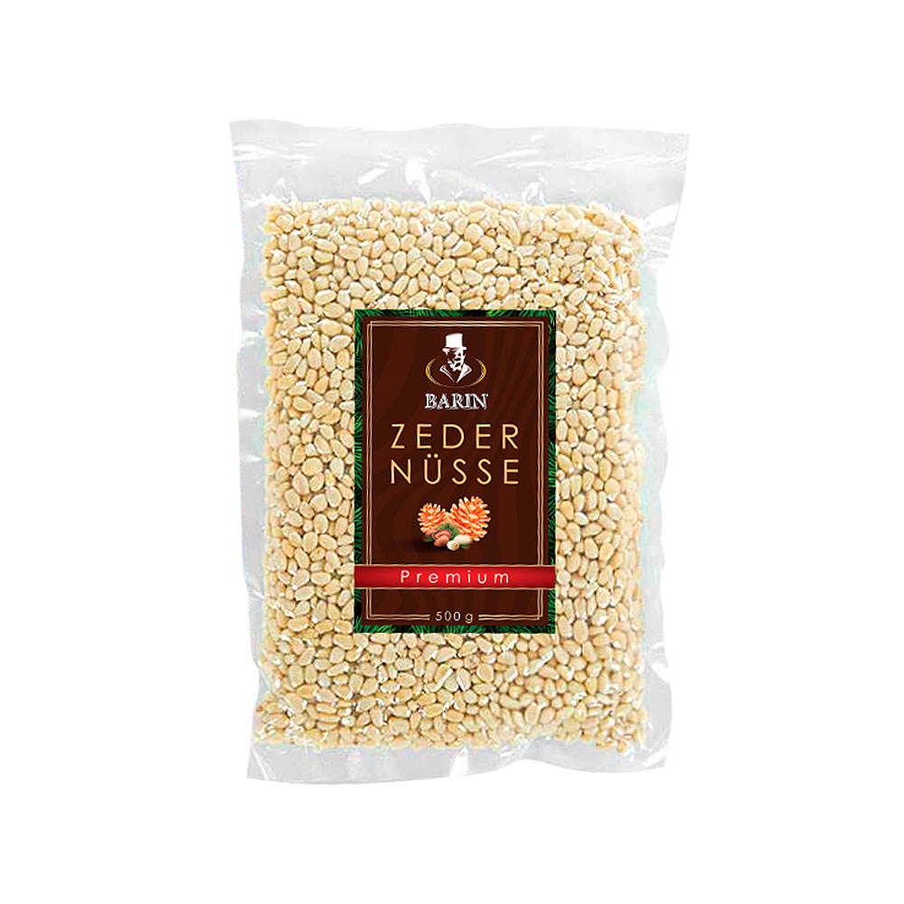 BARIN Set: Zedernüsse Premium 4x 500 g