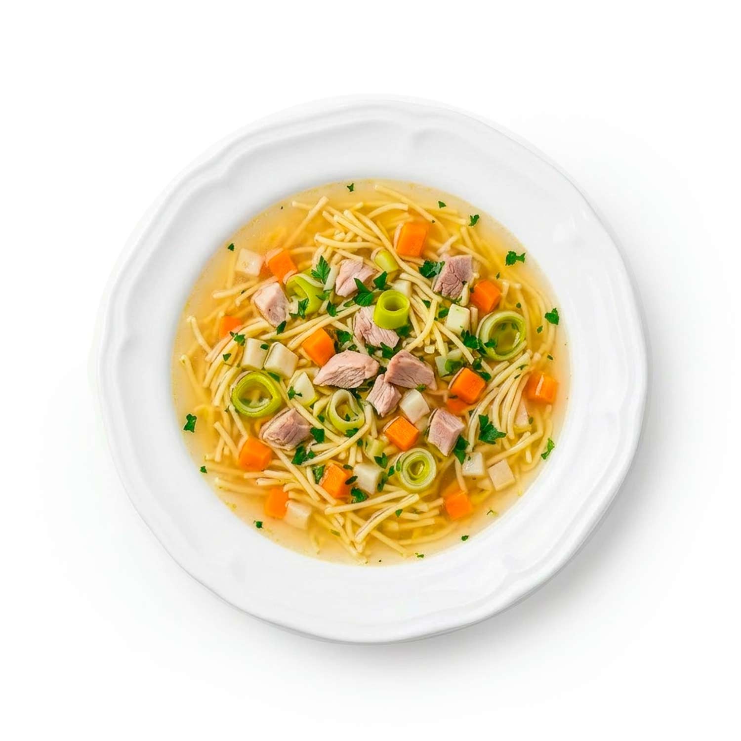 BARIN 5 Minuten Hühnerbrühe mit Nudeln, 300 g