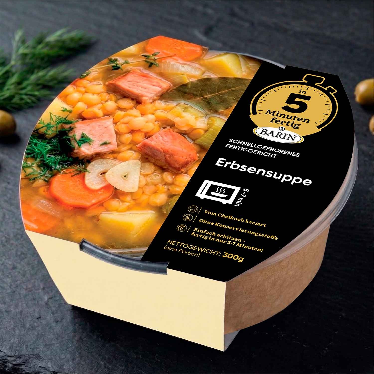 BARIN 5 Minuten Erbsensuppe, 300 g