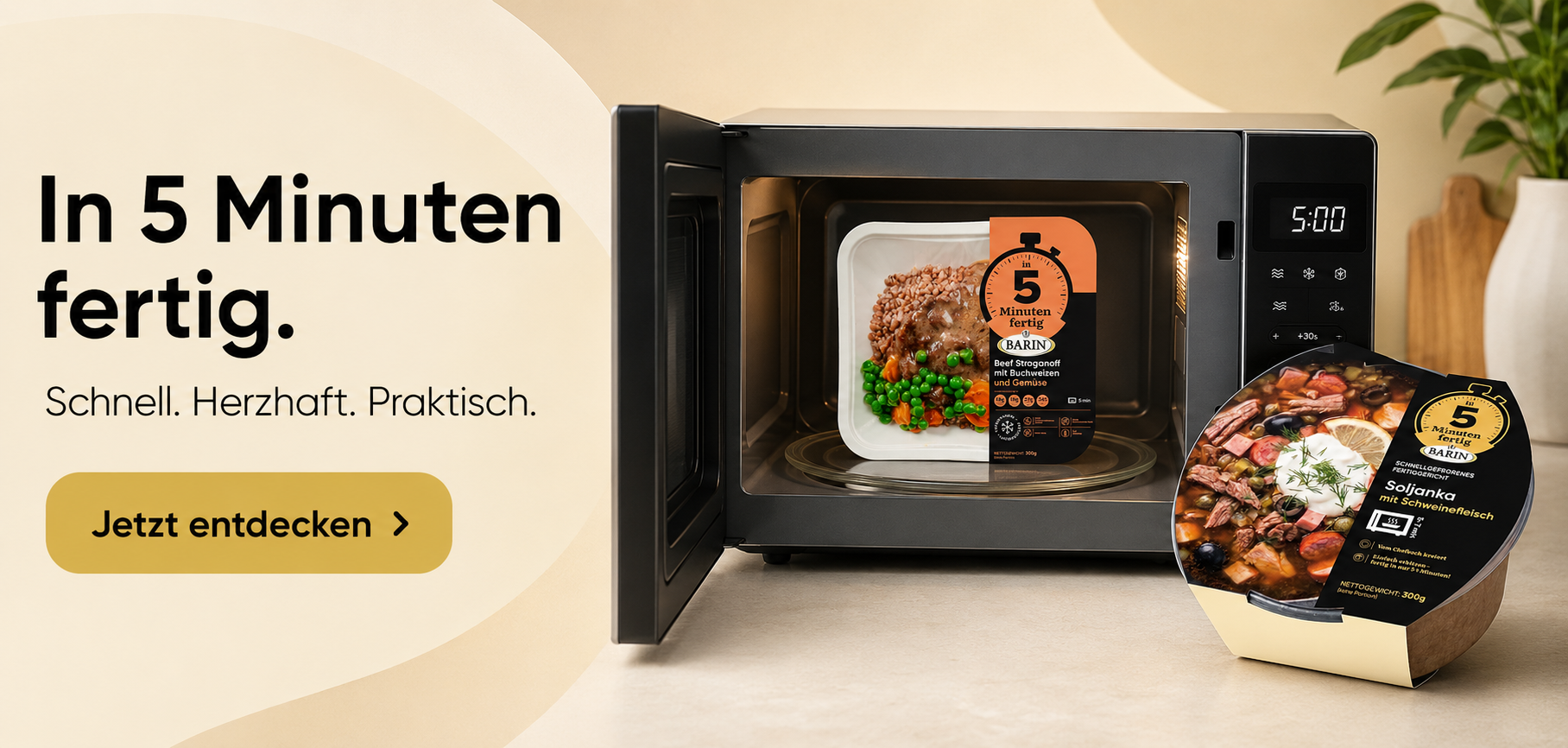 barin 5 minuten