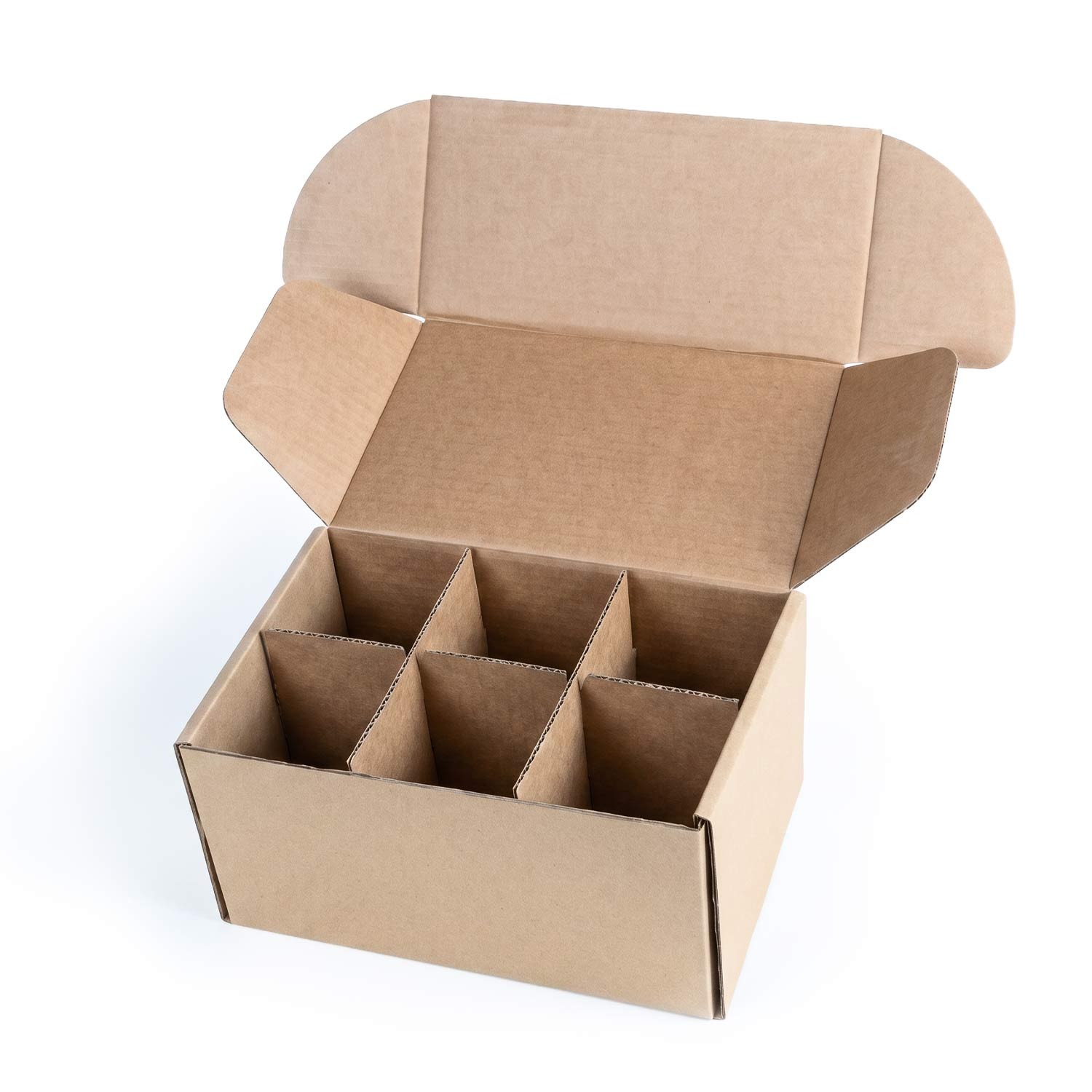 BARIN Geschenkbox aus 3-lagiger Kartonage – Honigbox mit Fächereinsatz