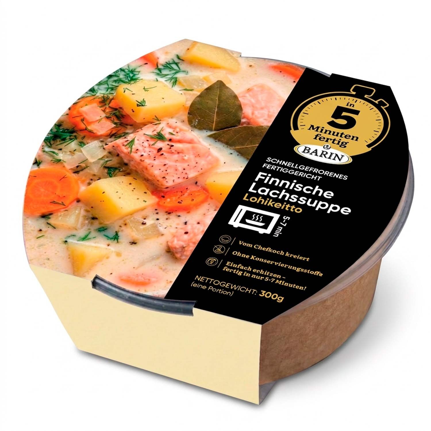 Finnische Lachssuppe